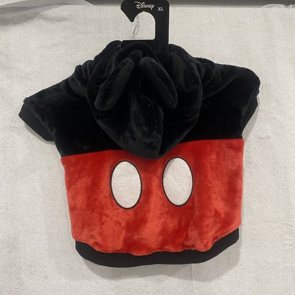 Disney MIickey Mouse Pet Dog Hoodie New with Tags Size XL 20"x29"x17" Halloween - Picture 2 of 7